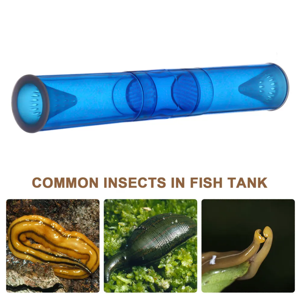 

Fish Tank Leech Catcher Acrylic Worm Tube Trapper Worm Catcher Pest Catcher
