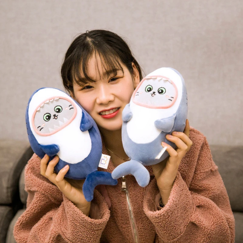 Kawaii кукла-Акула плюшевые игрушки большая емкость морские животные куклы Спящая