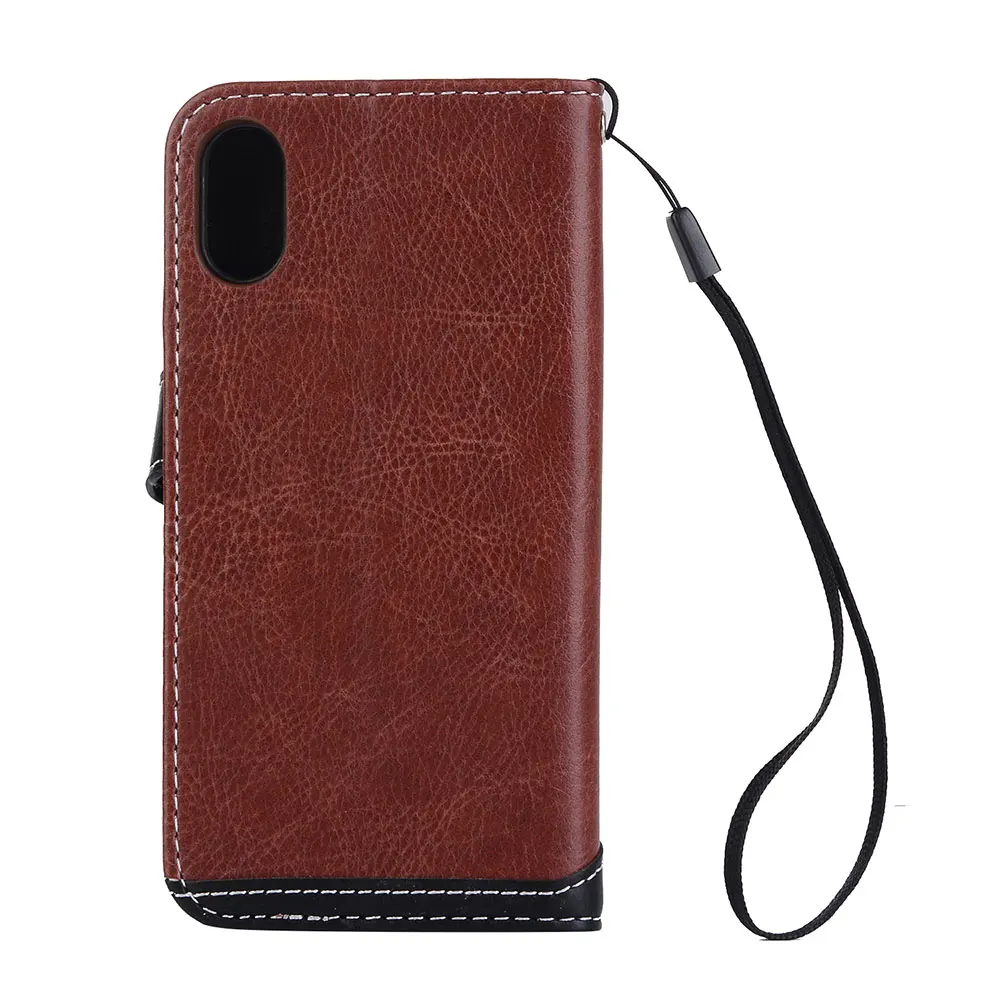 Флип-Чехлы kisscase кожаный чехол-бумажник для iPhone 7 чехол XS MAX 8 7Plus 8Plus X чехол-книжка XR