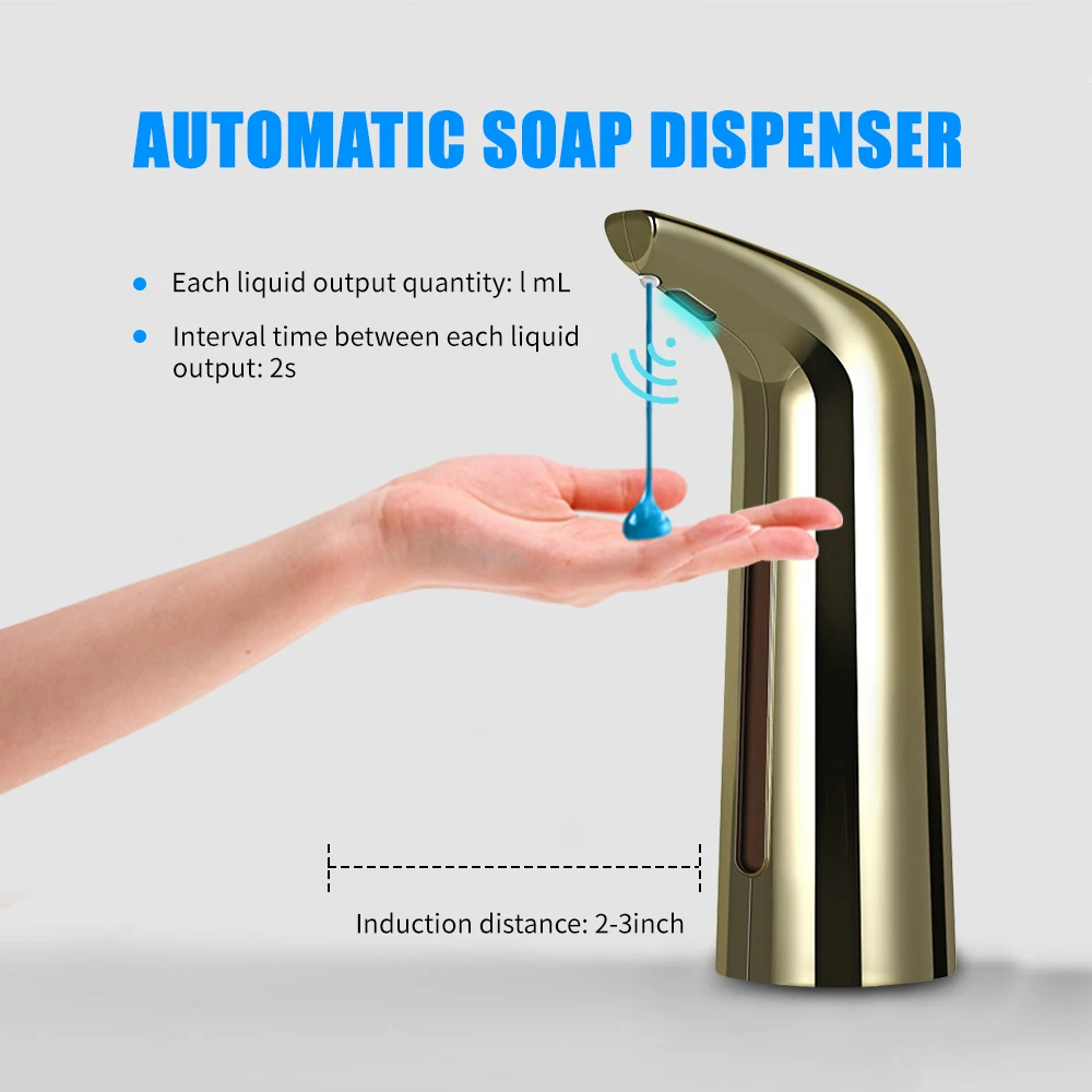 Автоматический Бесконтактный Инфракрасный дозатор мыла для ванной комнаты | Дом