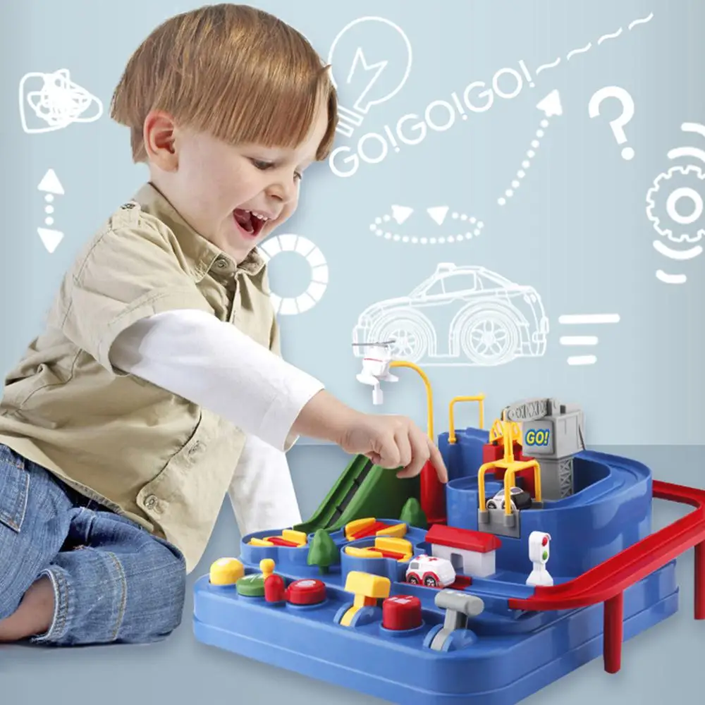 Ручной авторегистратор Приключения трек игрушки для мальчиков детские