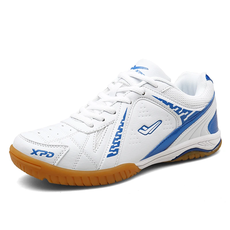 2020Volleyball Shoes White Blue Men's Air Cushion Breathable Stable Sports Shoes Professional Men's Lightweight Volleyball Shoes