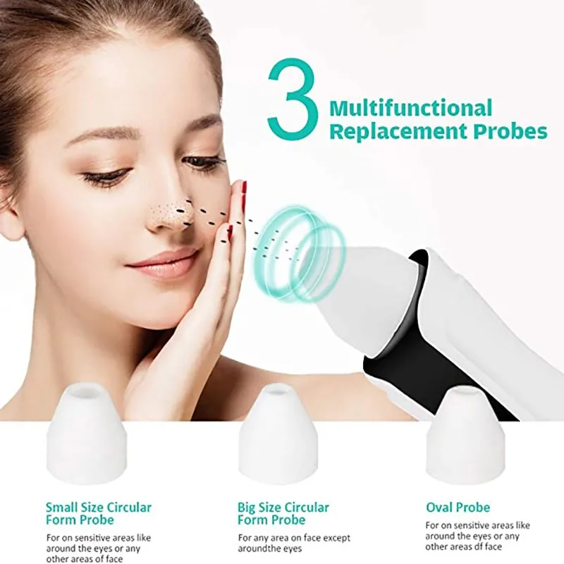 USB Перезаряжаемый визуальный прибор для удаления черных точек очиститель пор на