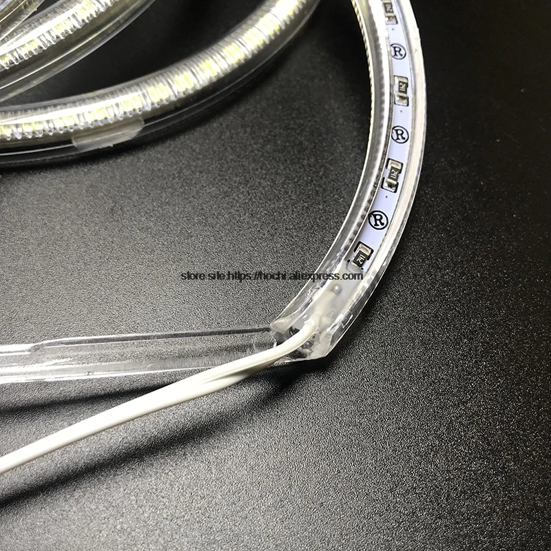HochiTech для Toyota X100 Chaser 1996-2001 6th ультра яркий SMD белый светодиодный ангельские глазки halo Кольцо Комплект дневного света DRL