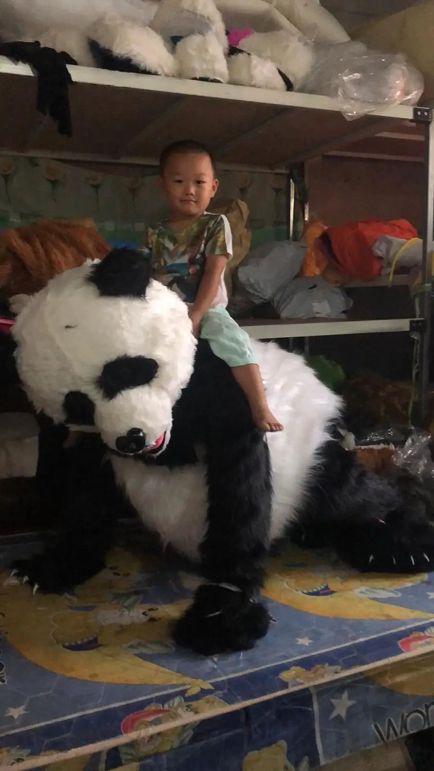 Унисекс Хаски панда собака волк лиса меховой костюм талисман Косплей Вечеринка