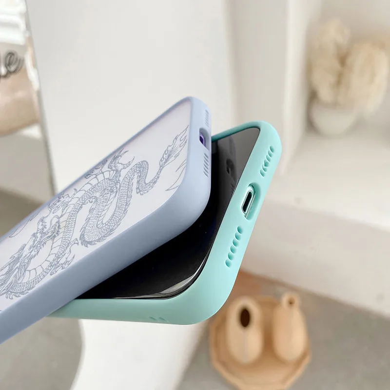 Чехол-накладка для Xiaomi Redmi Note 9 8 Pro 7 9s K20 K30S Mi 10T 9T прозрачный матовый черный с