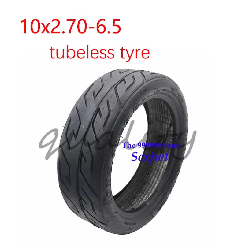 

CHAO YANG 10 inch 10x2.70-6.5 tubeless tire Vacuum Tires fit for Balance car Electric Scooter Accessories 10*2.70-6.5