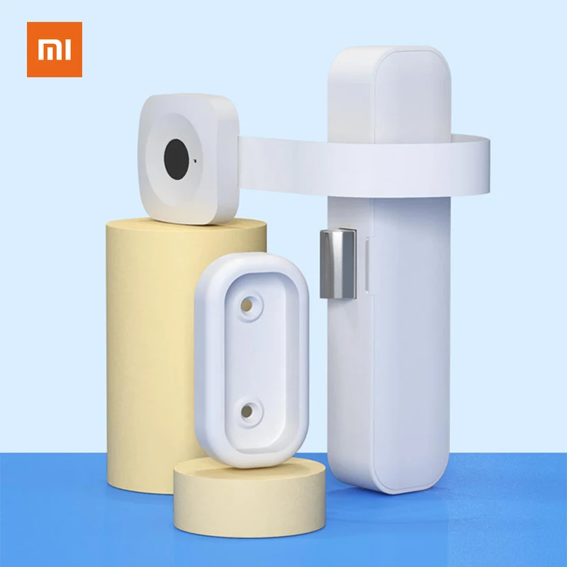 

NEW Xiaomi Mijia Fingerprint Drawer Lock Multiple Installation Methods Emergency USB Power Supply Low Battery Reminder Smart