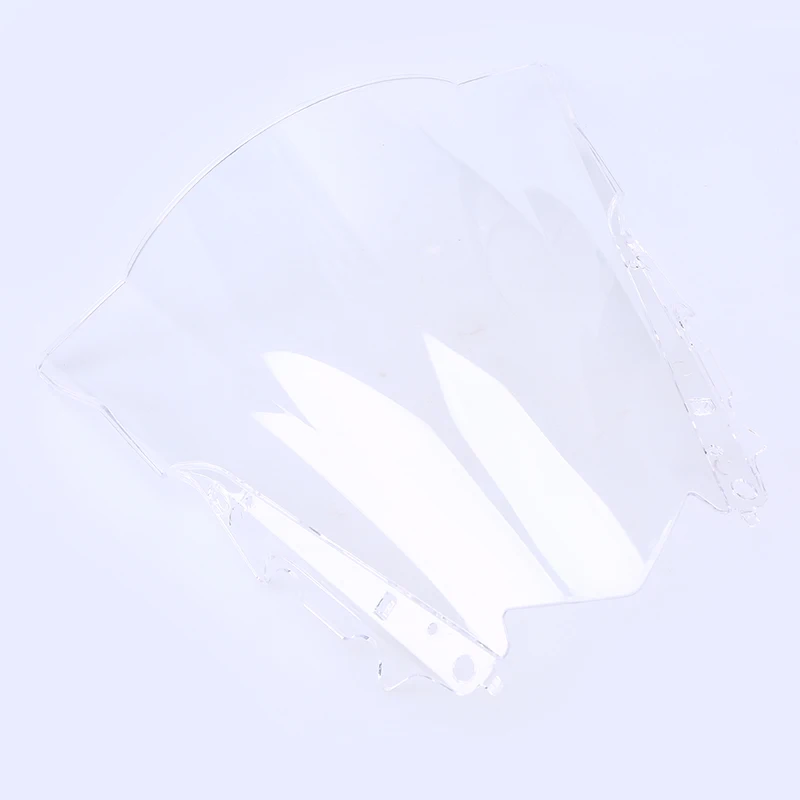 Черный/прозрачный ветровое стекло для мотоцикла велосипеда скутера с двойным