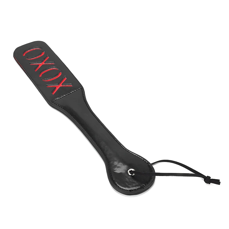 Плетка 32 см для БДСМ фетиш плетка из искусственной кожи с веслом флирта ПЭТ