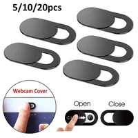 webcam cover shutter magnet slider plastic for iphone laptop camera web pc tablet smartphone universal privacy sticker for ipad