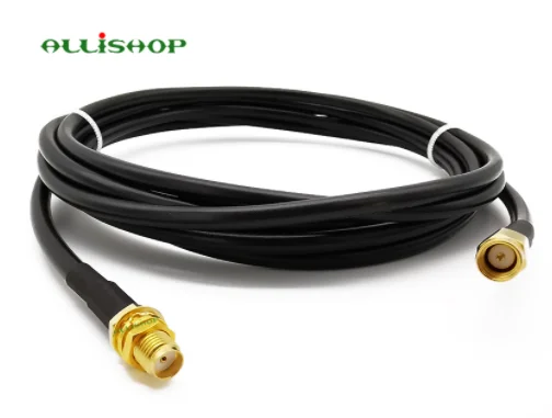 Радиочастотный кабель LMR200 Pigtail с низким коэффициентом потери разъем SMA Папа-мама