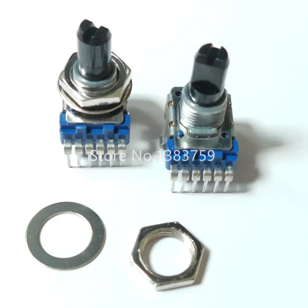Вращающийся потенциометр Φ длина вала 15 мм 6 футов переключатель RK11