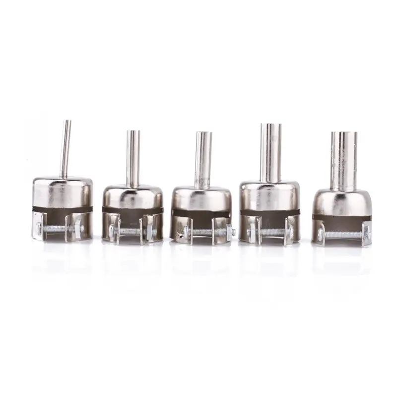 5 шт. Насадка для горячего воздушного пистолета Универсальная насадка 850 852D 898 858