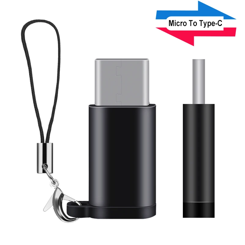 Адаптер Micro Usb к Type C OTG для Xiaomi Mi 10 Redmi Note 9 9S Pro Huawei P30 P40 Oneplus 8 One Plus 7T Samsung S20 Typec USBC |
