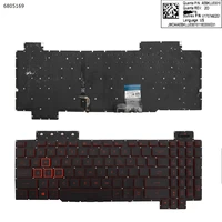 us qwerty new keyboard for asus tuf gaming fx504gd fx504ge fx504gm fx705dy fx705dt laptop red side backlit