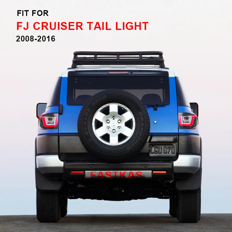 Светодиодный задний фонарь в сборе для Toyota FJ Cruiser 2008-2014 2015 2016 светодиодный