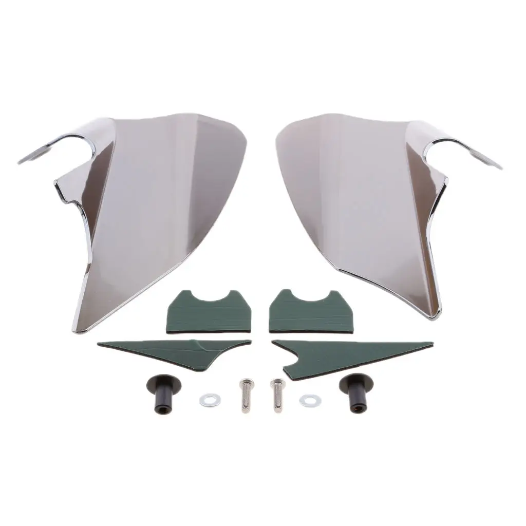 

Reflective Saddle Shield Heat Deflector for Harley 97-07 Chrome