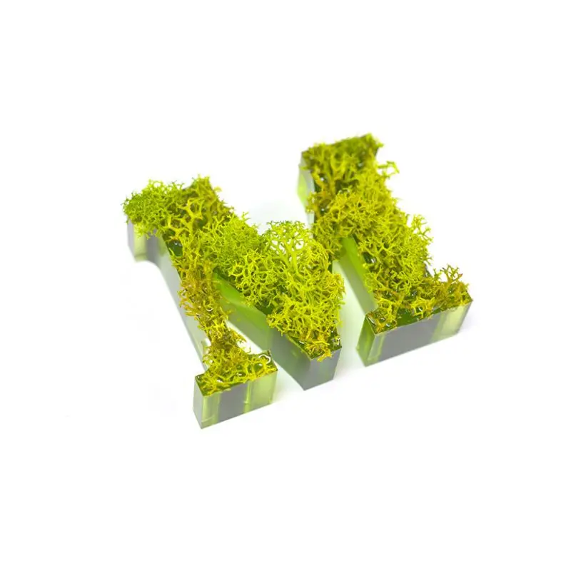 

New Transparent Silicone Mould Dried Flower Resin Decorative Craft DIY Letter Decoration Mold Epoxy Resin Molds for Jewelry