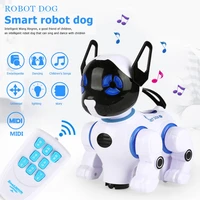 childrens rc robot dog remote control universal electronic animal pets walking music dance kids early educational toys gift