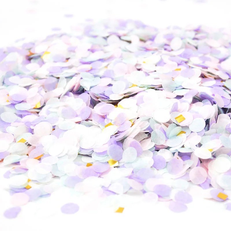 Пастельные конфетти 30 г бумажные пастельные радужные единороги украшения для