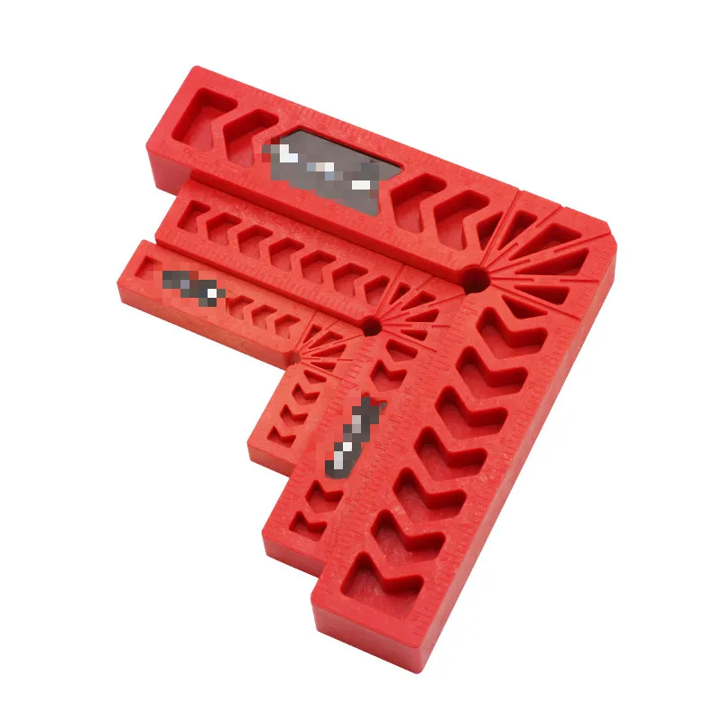 

90 degree right angle clamp L-square holder ruler clamping squares woodworking tools 3" 4" 6" 8"