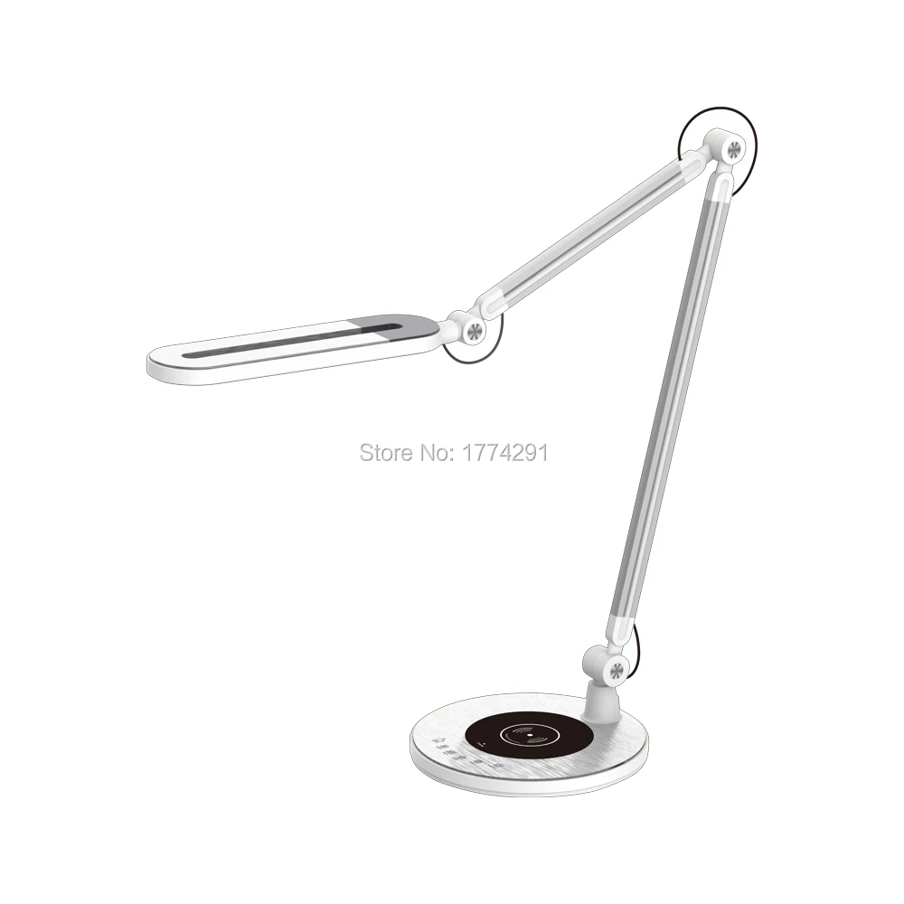 Дизайнерская лампа 10 Вт из алюминиевого материала регулируемая Затемняющая