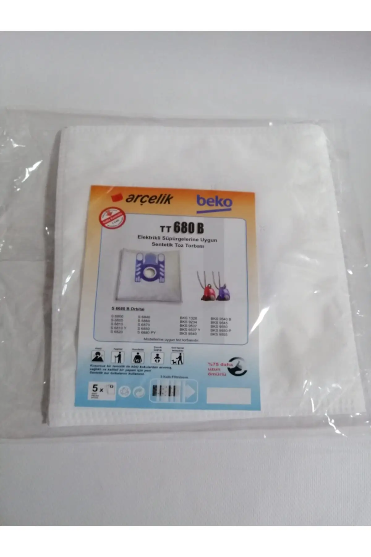 

MHK Parts S 6800 -s6805-s6810 Vacuum Cleaner Dust Bag