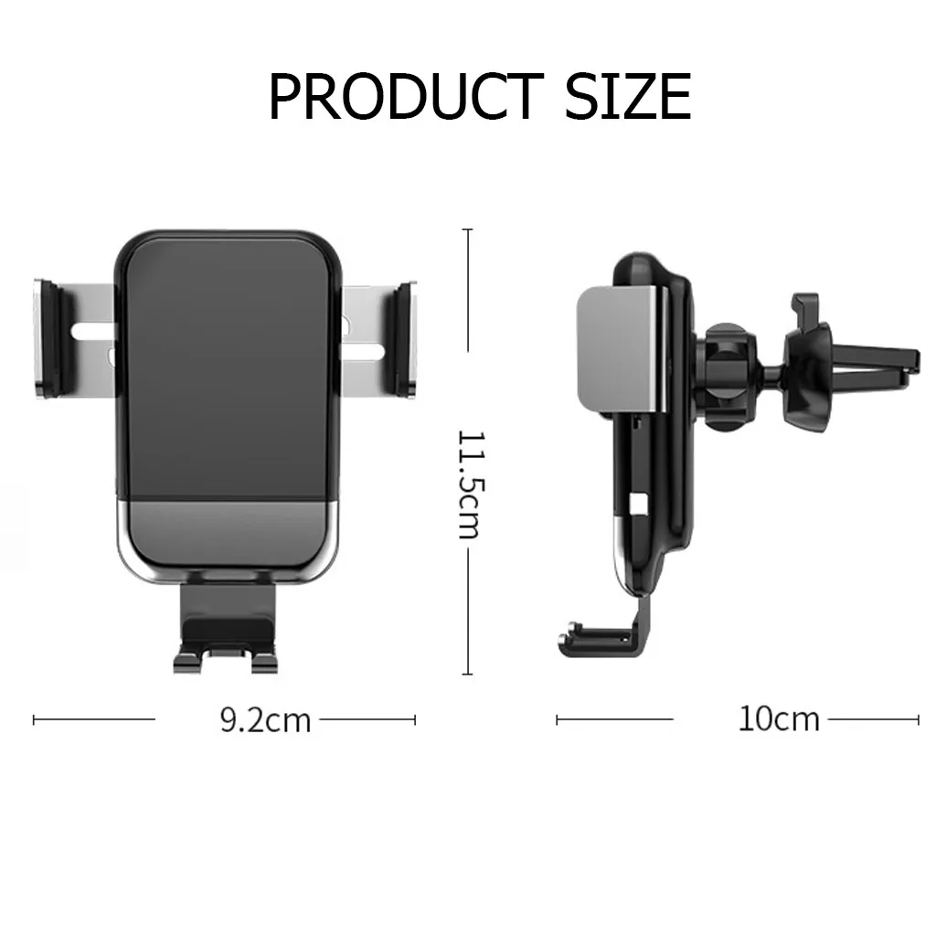 Автомобильный держатель для телефона Air Vent Mount Stand Интеллектуальная Индукционная