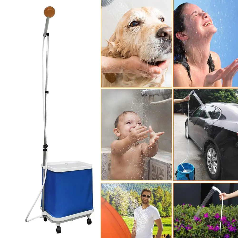 Многофункциональный душ 2021 с подогревом для путешествий кемпинга