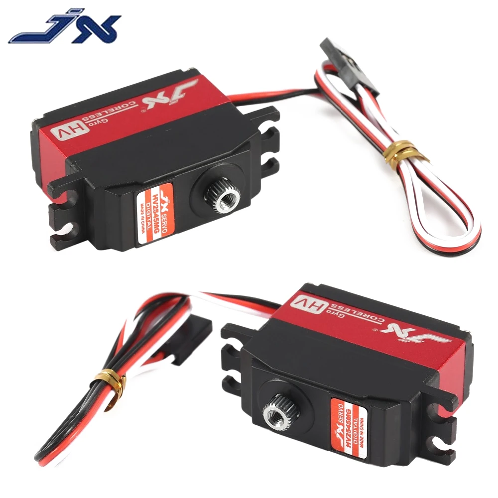 JX PDI-HV2545MG 6-7 4 В Высоковольтная Водонепроницаемая металлическая шестерня цифровая