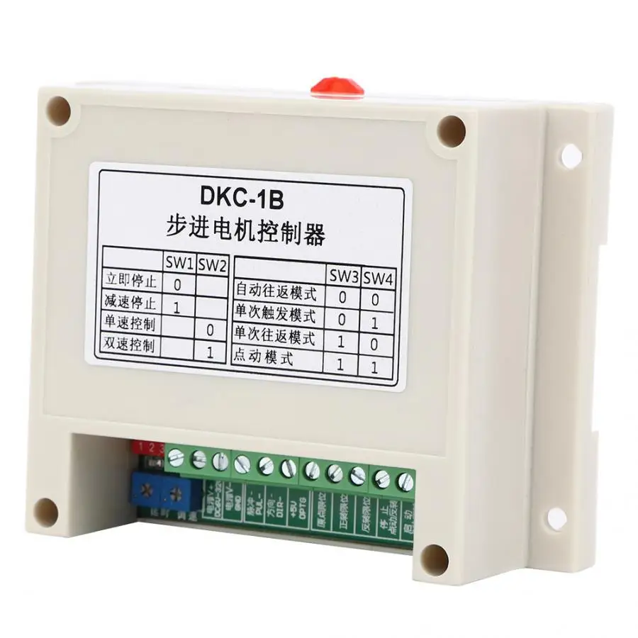 

Single-Axis Stepper Motor Controll DKC-1B Plastic Speed Regulation Multiple Protection Single-Axis Pulse Generator