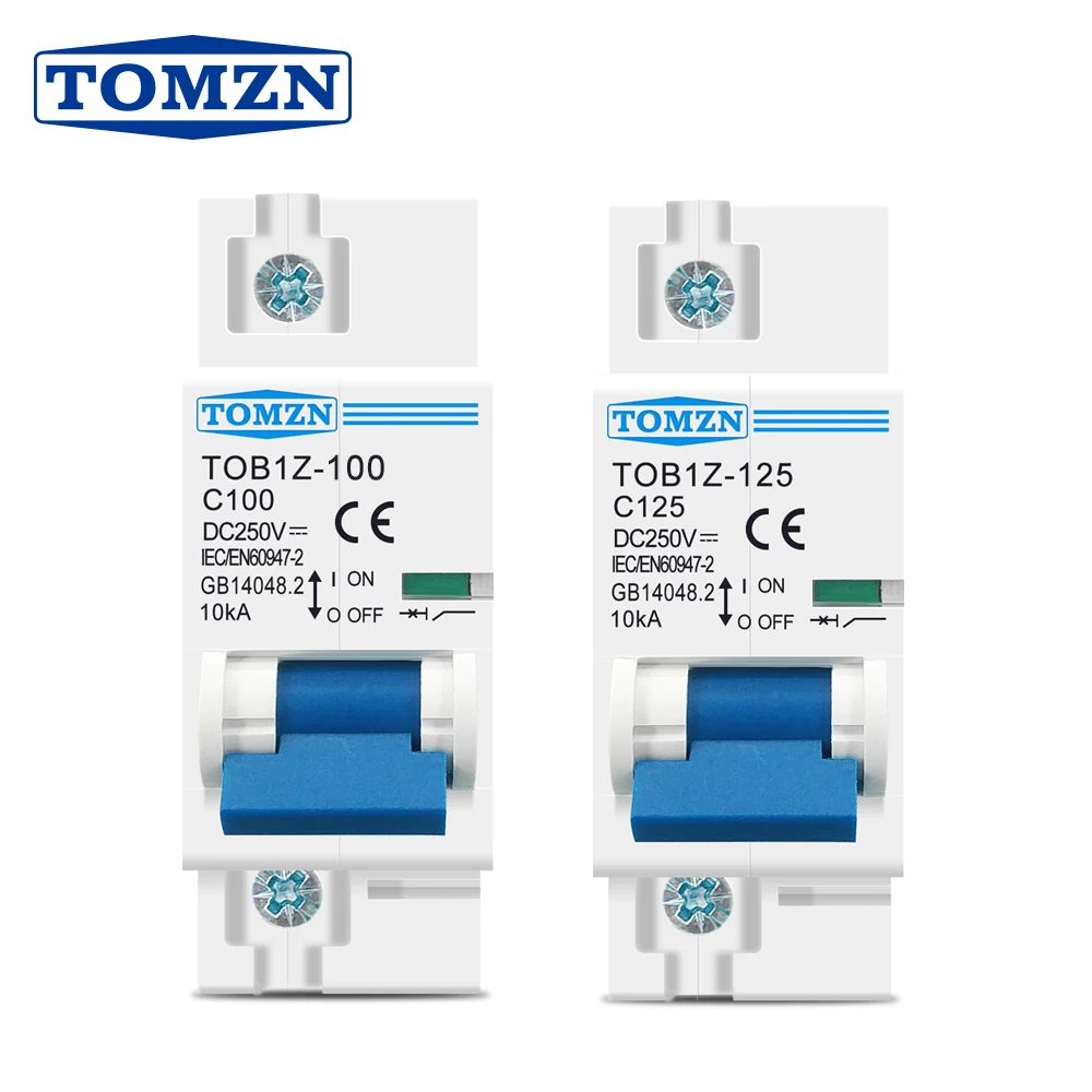

TOMZN TOB1Z-125 автоматический выключатель постоянного тока 125А 220В