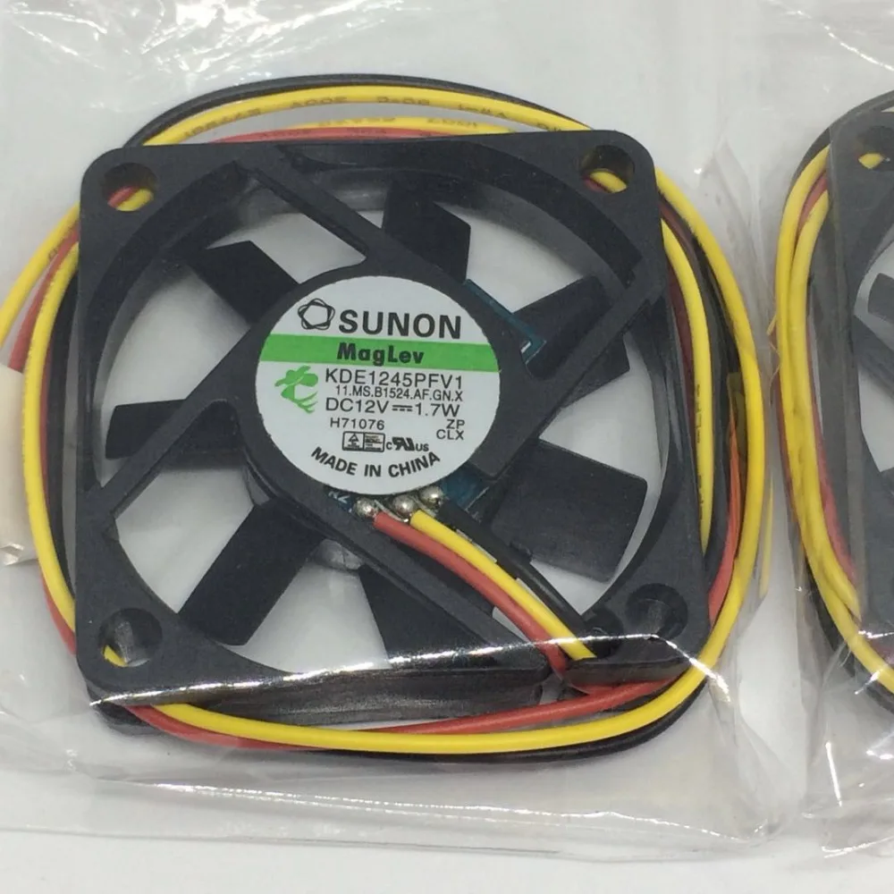 Sunon KDE1245PFV1 4510 12V1.7W 4,5 см 45*45*10 мм Функция скорости вентилятора