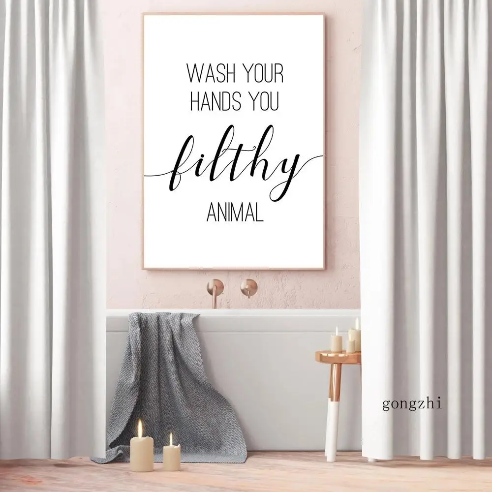 Получите обнаженную фотографию плакаты с цитатами черно-белая Картина на холсте