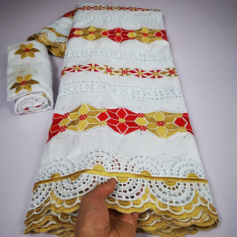 

Beauty cotton material voile laces skin friendly scarf voile laces fabrics party dress gowns sewing embroidery gauze laces