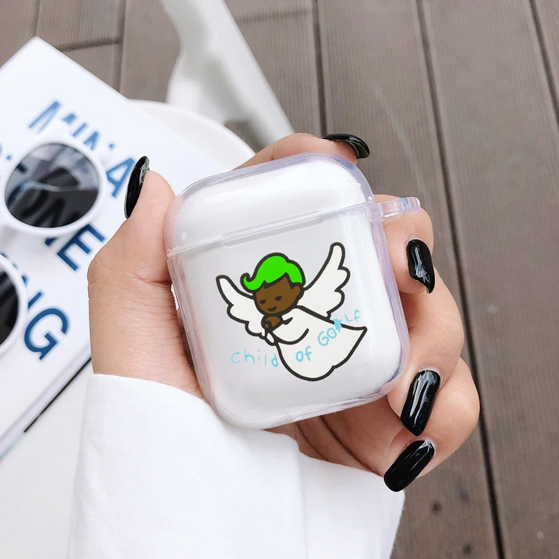Tyler the creator Golf IGOR bees Earphone Case For Airpods Pro Protective Cover Transparent Soft for 1 2 Bags Coque | Электроника