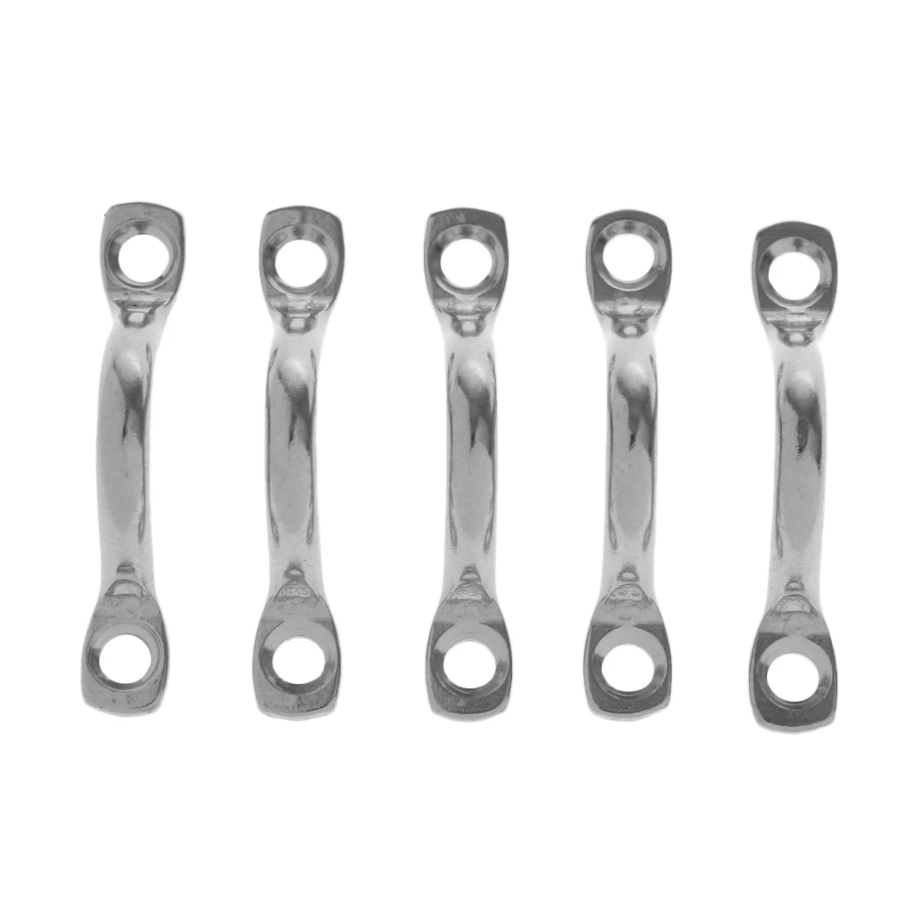 

Set of 5 Stainless Steel Fastening Clamp Pipe Clamp Pipe Clamp