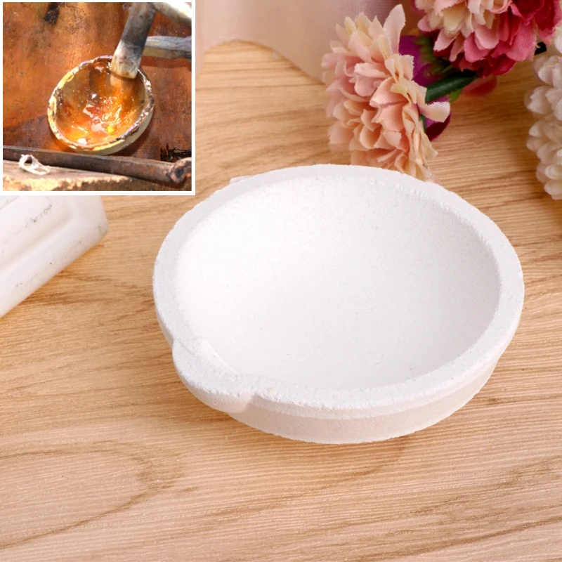 

2021 New 250Grams Quartz Bowl Jewelry Equipment Crucible For Melting Gold Silver Platinum