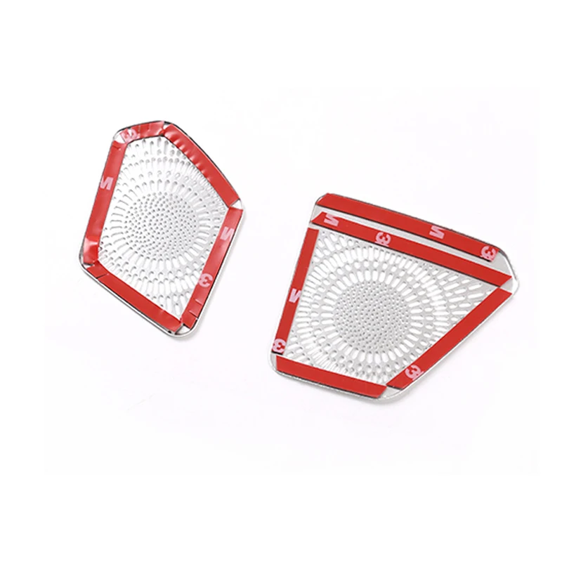 

2pcs Auto Front Dashboard Air Outlet Trim Frame Cover Sticker Interior Decoration For BMW G20 3 Series 2020-21 Car Accessories