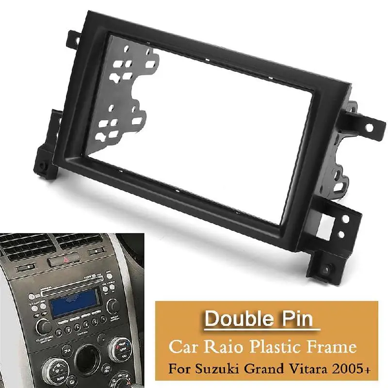 2 Din Автомобильная интерьерная панель Fascia рамка CD DVD Dash аудио чехол для Suzuki Grand Vitara