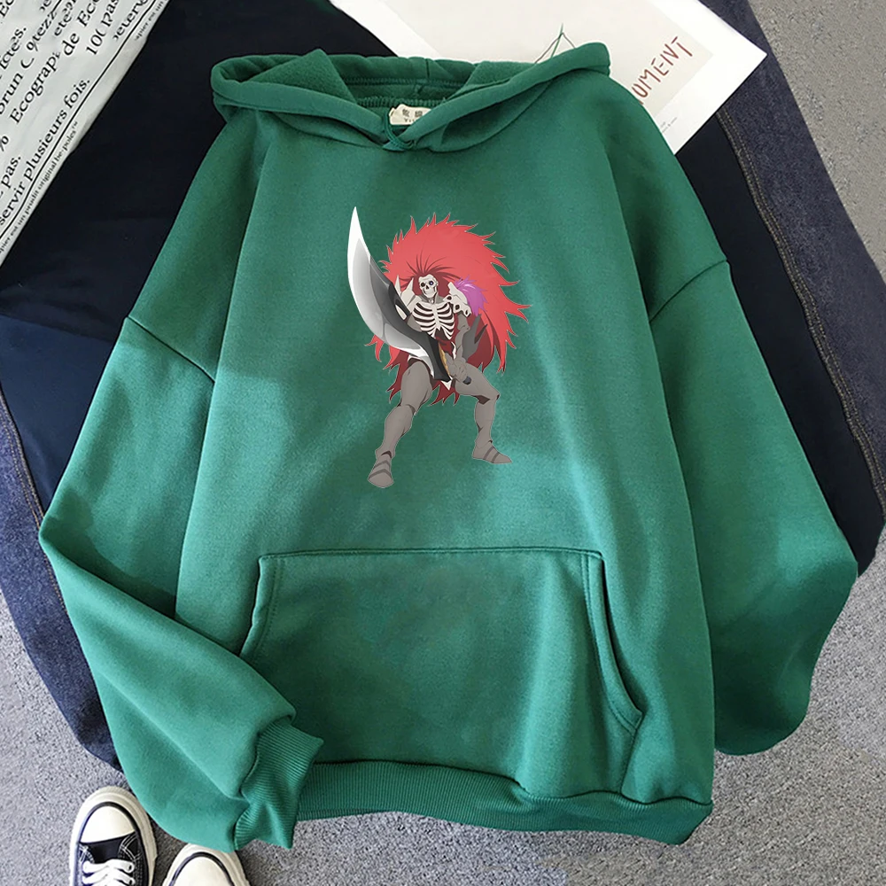 

Толстовка с капюшоном пальдин и принтом крови для мужчин и женщин, свитшоты, женские пуловеры в стиле хип-хоп, одежда с капюшоном с аниме и му...