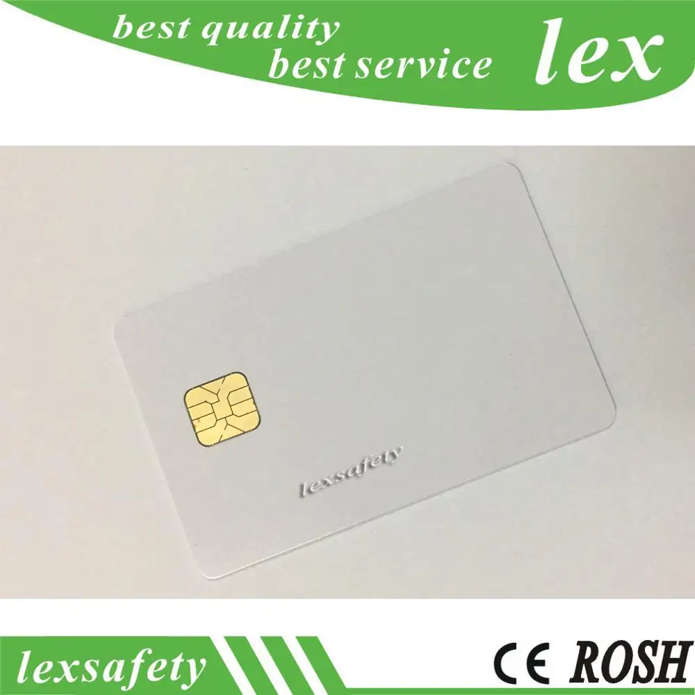 2000 шт. пустые пластиковые ПВХ карты для струйной печати свяжитесь с ic чип картой