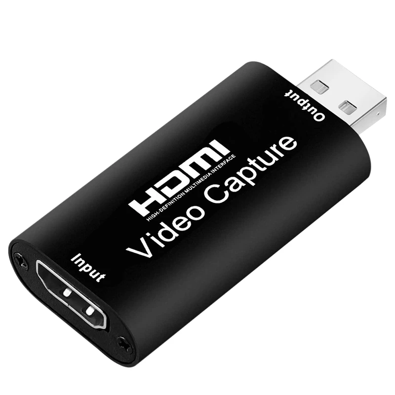 

O карты видеозахвата HDMI к USB 2,0 1080P 4K запись через DSLR Видеокамера экшн-камера для получения высокой четкости