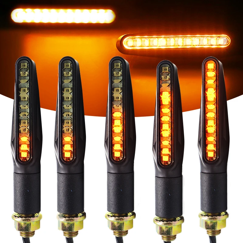 Мотоциклетные сигнальные огни LED Moto мигающие для YAMAHA PW50 FZ16 R1 2003 BLASTER XT 660 FAZER 250 TDM 850|