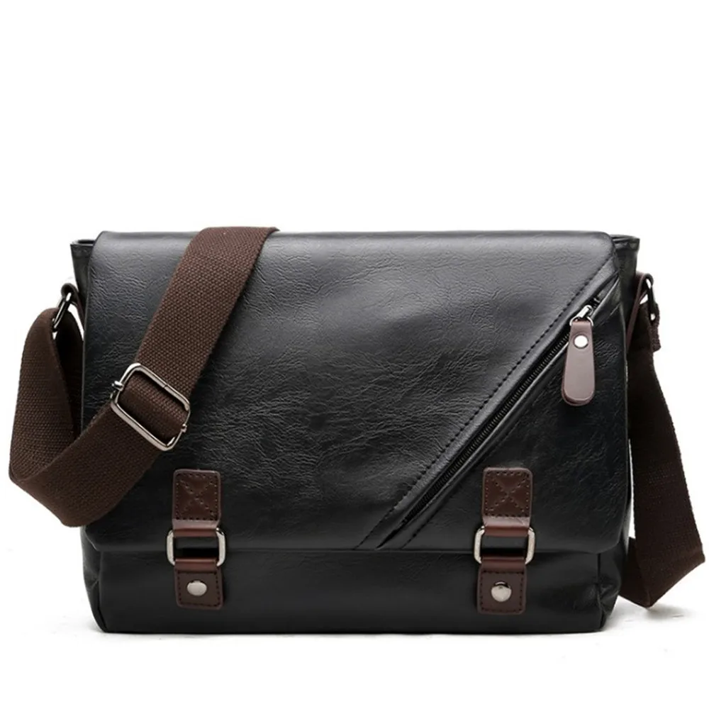 Shoulder Messenger Laptop Bag Schoolbag Satchel Top pu Simple Fashion Handbag Teenager Leisure waterproof Crossbody School bags