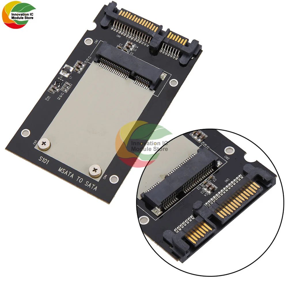 Ziqqucu mSATA SSD to 2.5" SATA adapter adapter card