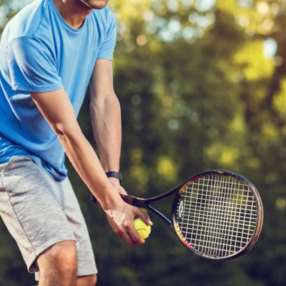 

Pack 3 Long Tennis Racquet Damping Racket Shock Absorber Vibration Dampeners Shockproof Damper Replacement Racquet Accessories