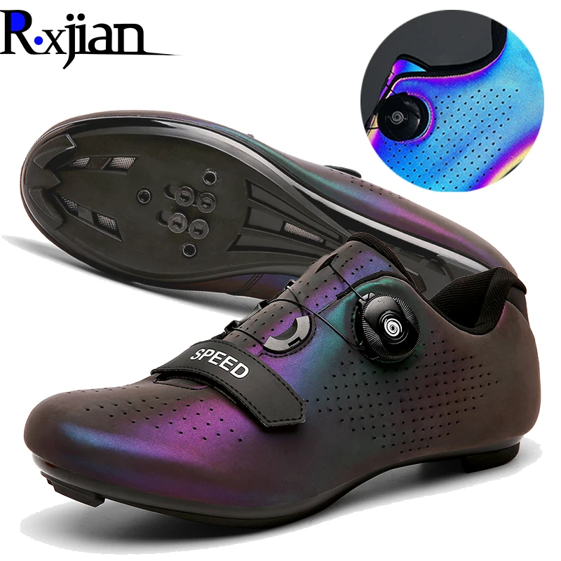 

2021 new trend color cycling shoes mountain road rubber sole non-slip wear-resistant breathable SIZE: 36-48