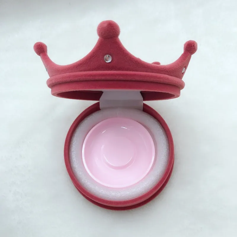 2020 новая коробка в форме короны для упаковки норковых ресниц Индивидуальная